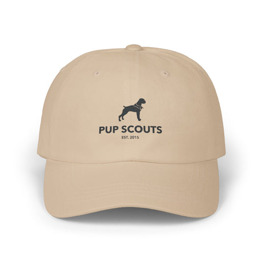 Pup Scouts Classic Dad Cap - Sand