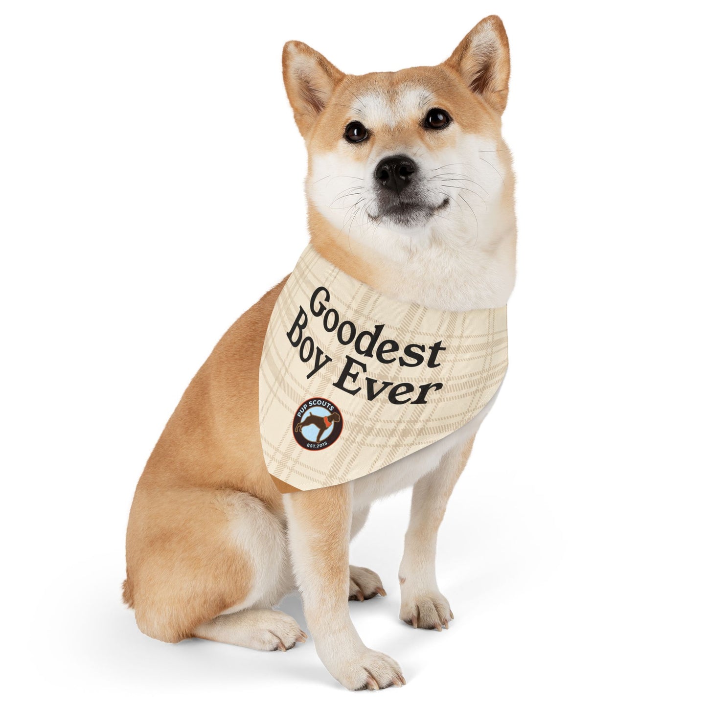 Goodest Boy Pet Bandana Collar