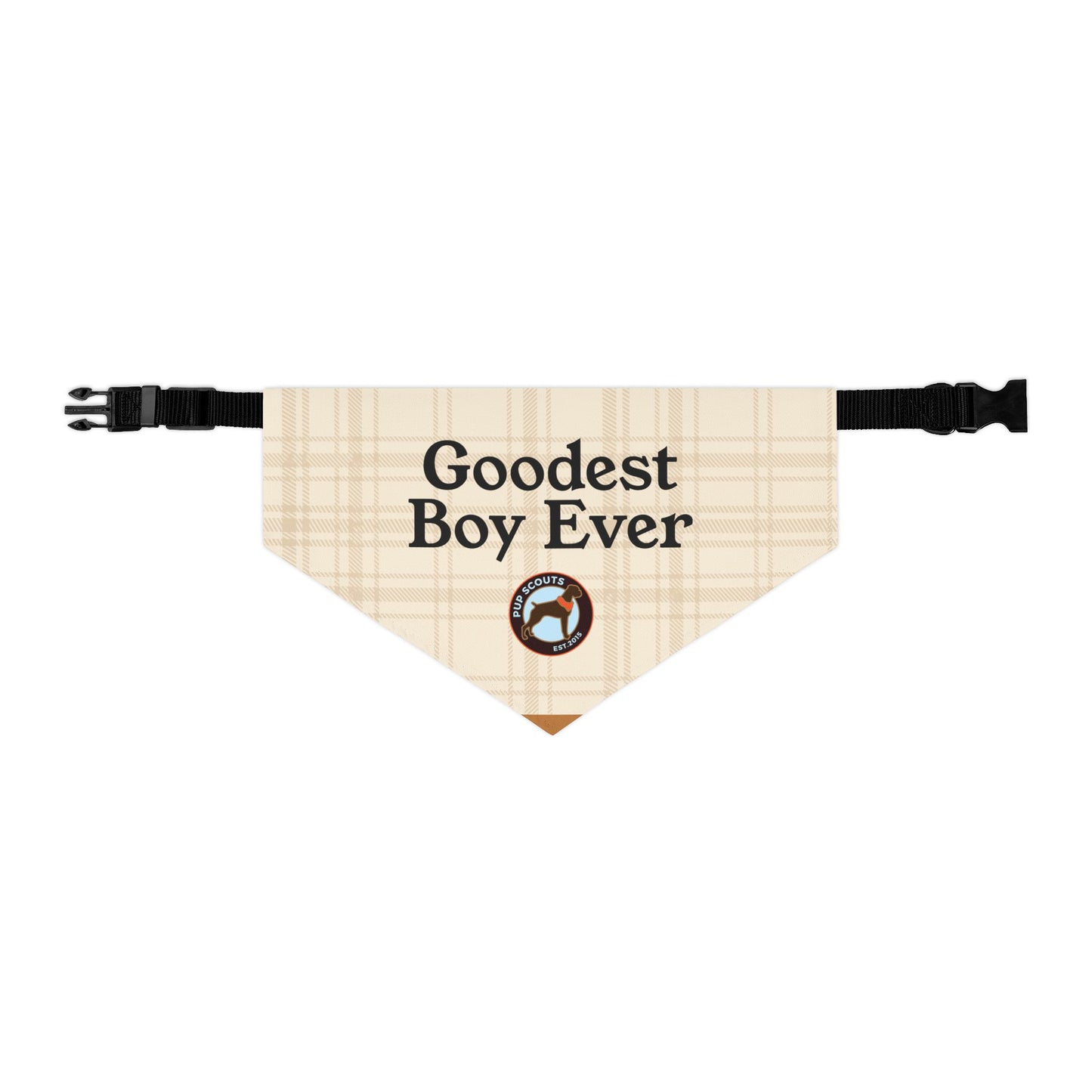 Goodest Boy Pet Bandana Collar