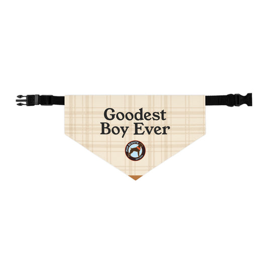 Goodest Boy Pet Bandana Collar