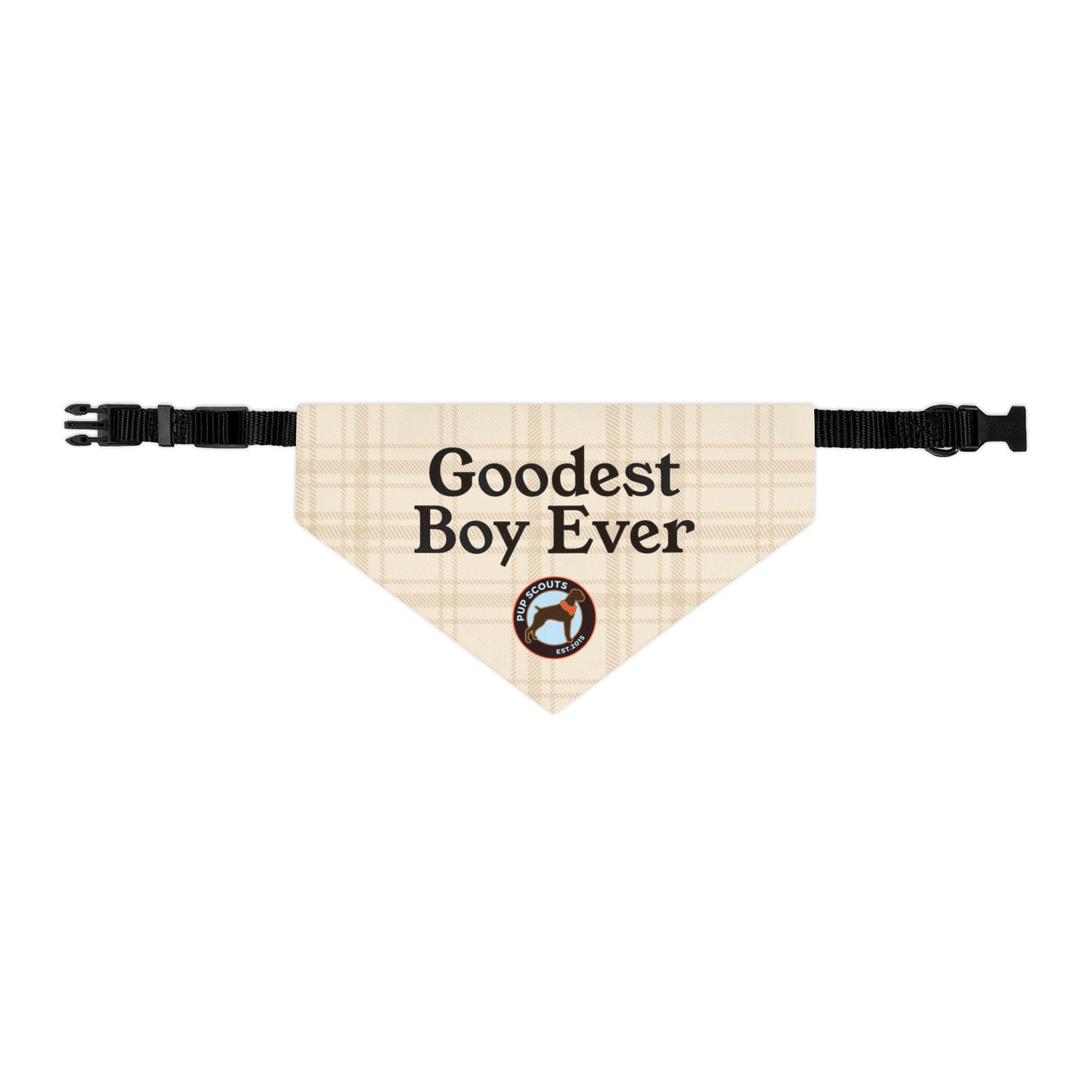 Goodest Boy Pet Bandana Collar