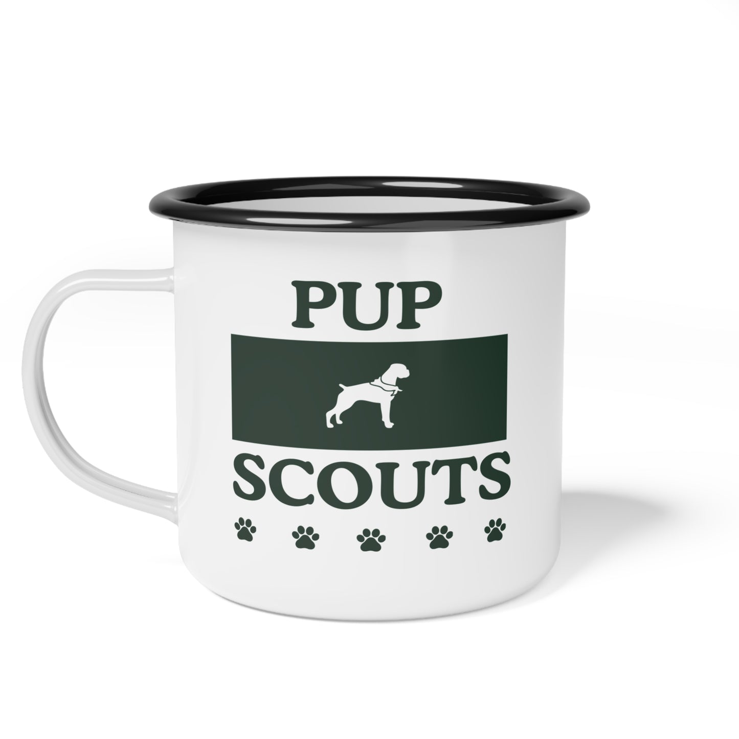 Pup Scouts Enamel Camp Cup